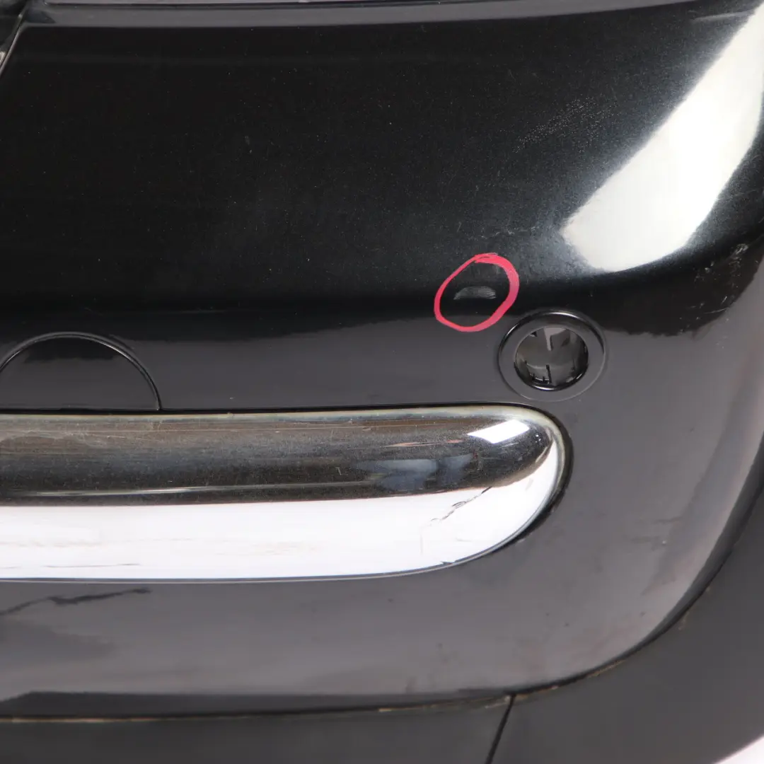 Bumper Panel PDC Cosmosschwarz Cosmos Black - 303 to Mini Cooper R50 Rear with Part number 0029928 Mini Cooper R50 Rear Bumper Panel PDC Cosmosschwarz Cosmos Black - 303 - SKU 0029928-COS - Part number 0029928