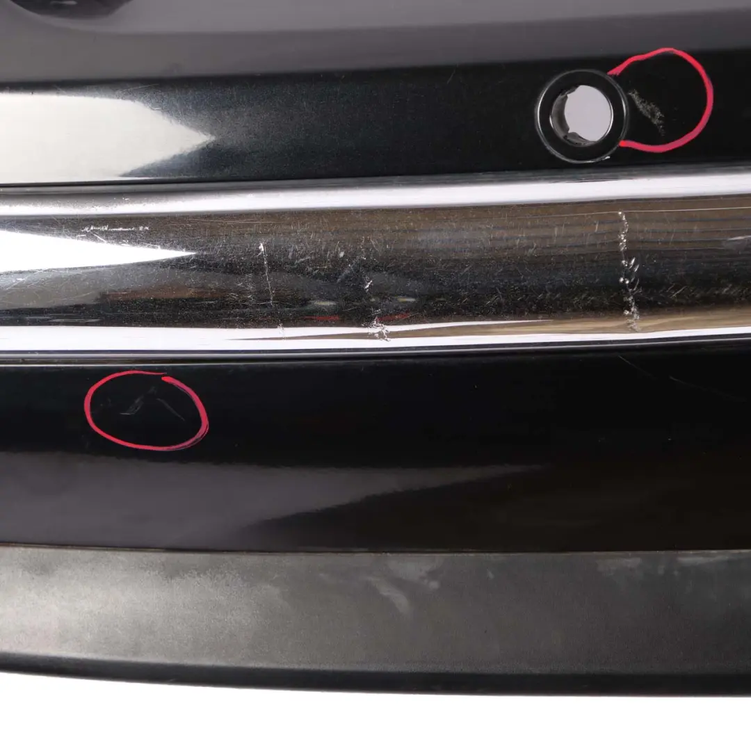 Mini Cooper R50 Rear Bumper Panel PDC Cosmosschwarz Cosmos Black - 303 - SKU 0029928-COS - Part number 0029928