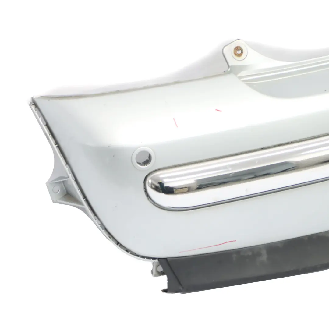 hintere Stoßstange PDC Pure Silver Metallic - 900 für Mini Cooper R50 mit Teilenummer 0029928 Mini Cooper R50 hintere Stoßstange PDC Pure Silver Metallic - 900 - SKU 0029928-PS2 - Teilenummer 0029928