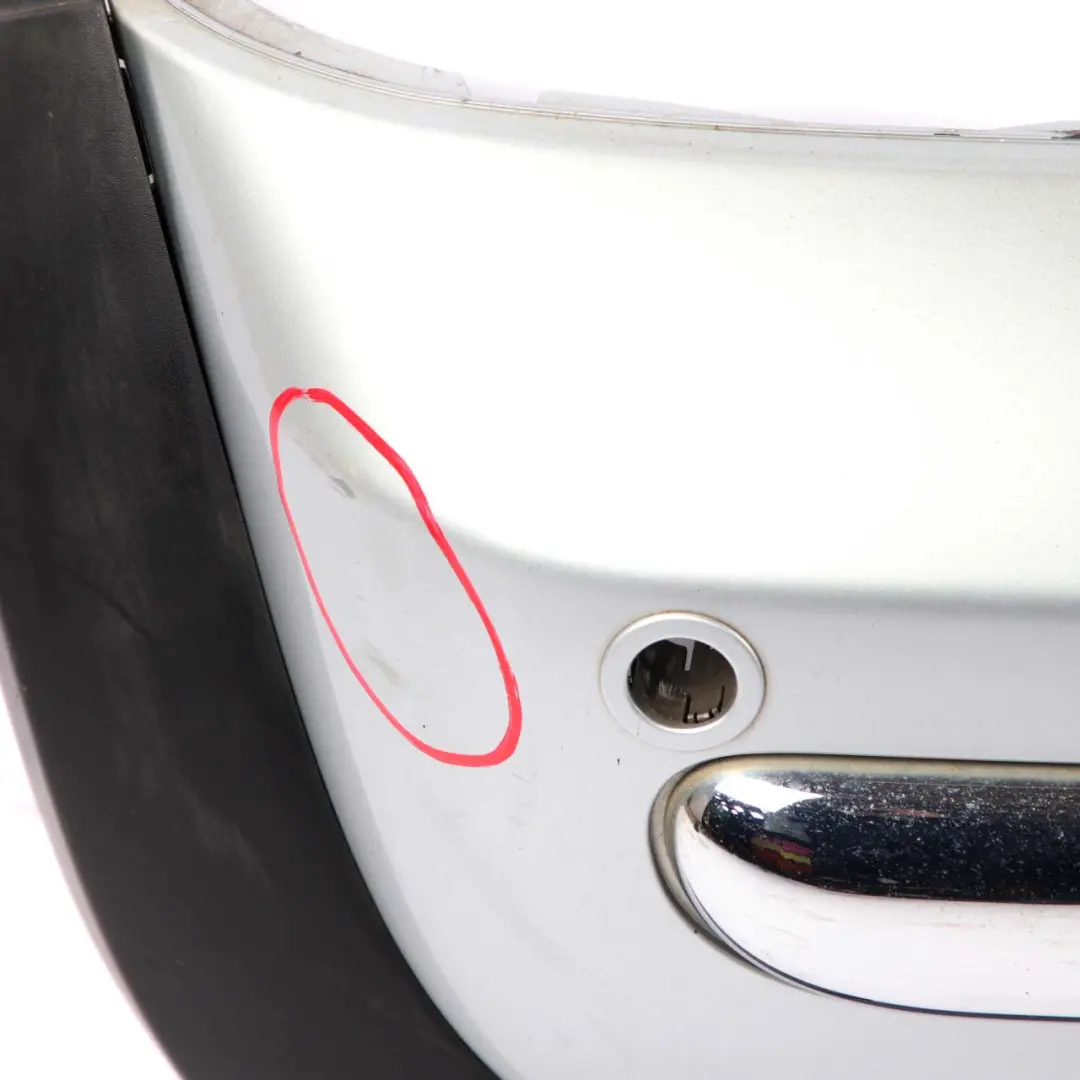 Bumper PDC Trim Panel Pure Silver Metallic - 900 to Mini R50 Rear with Part number 0029928 Mini R50 Rear Bumper PDC Trim Panel Pure Silver Metallic - 900 - SKU 0029928-PS - Part number 0029928