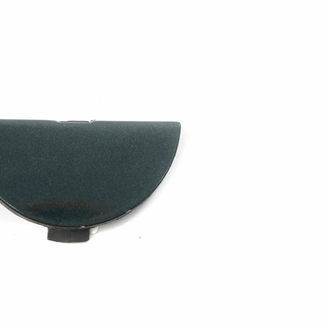 Bumper Flap Cover Towing Eye Cap British Racing Green A67 to Mini R50 R53 Rear with Part number 0029929 Mini R50 R53 Rear Bumper Flap Cover Towing Eye Cap British Racing Green A67 - SKU 0029929-BRG - Part number 0029929