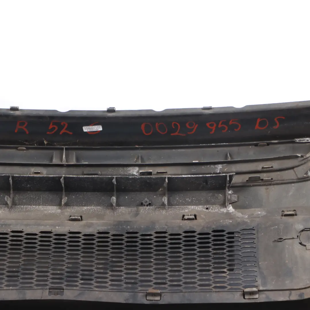 Front Bumper Cooper S Panel Dark Silver Metallic - 871 to Mini R52 R53 with Part number 0029955 Mini R52 R53 Front Bumper Cooper S Panel Dark Silver Metallic - 871 - SKU 0029955-DS - Part number 0029955