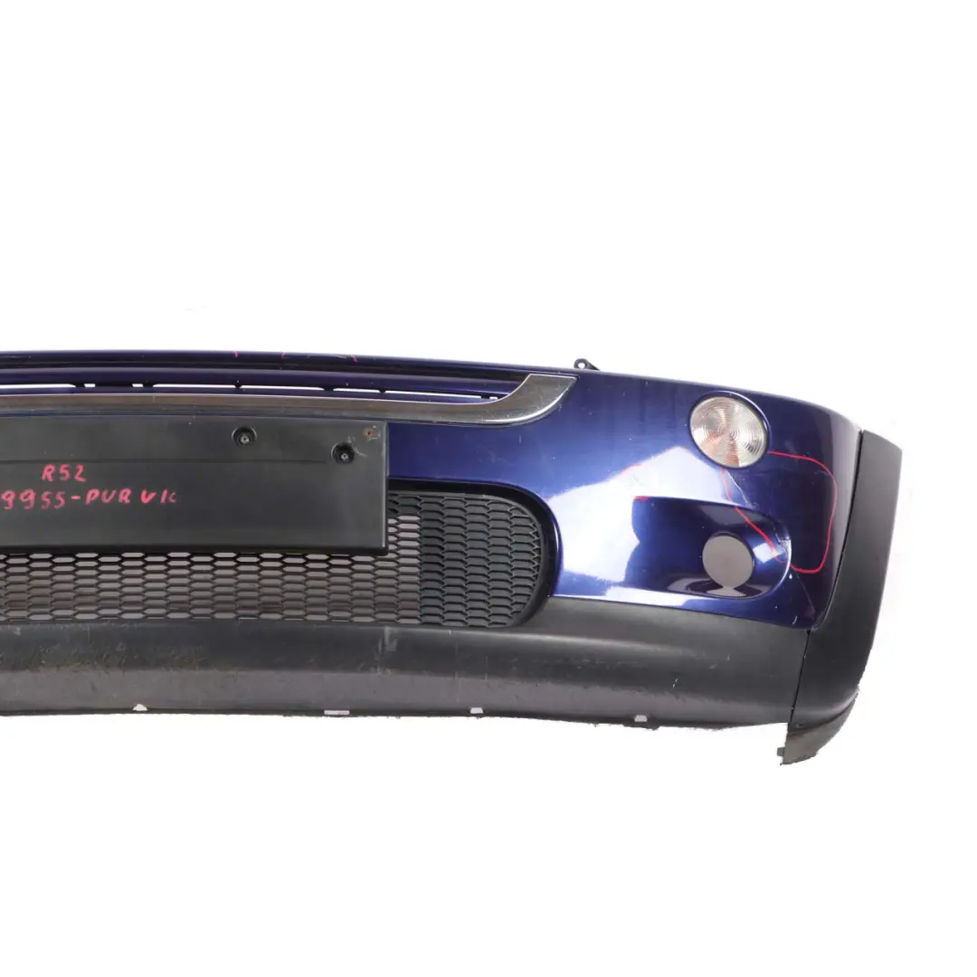 Front Bumper Panel Black-eye Purple Metallic - A24 to Mini Cooper S R52 R53 with Part number 0029955 Mini Cooper S R52 R53 Front Bumper Panel Black-eye Purple Metallic - A24 - SKU 0029955-PUR - Part number 0029955