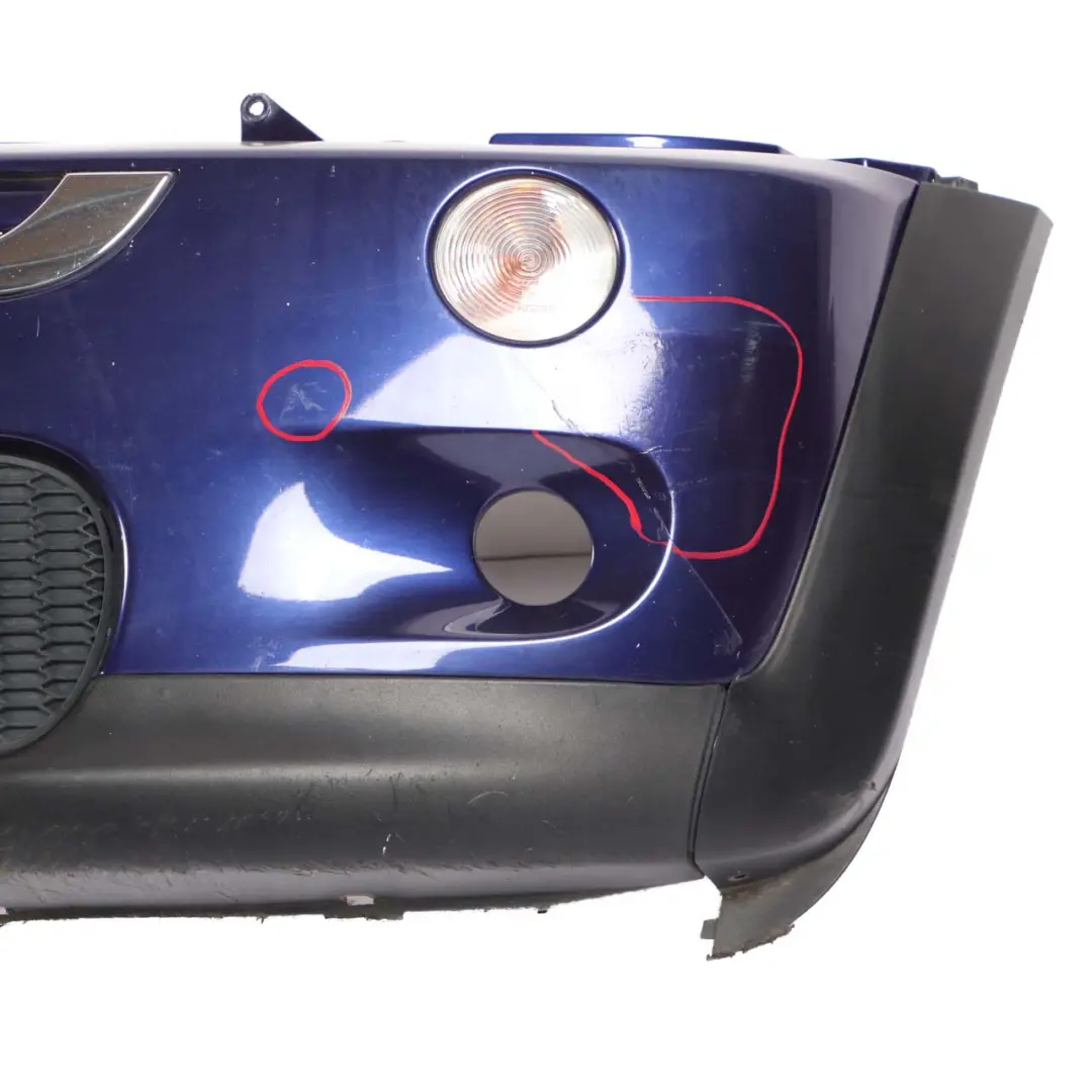 Front Bumper Panel Black-eye Purple Metallic - A24 to Mini Cooper S R52 R53 with Part number 0029955 Mini Cooper S R52 R53 Front Bumper Panel Black-eye Purple Metallic - A24 - SKU 0029955-PUR - Part number 0029955