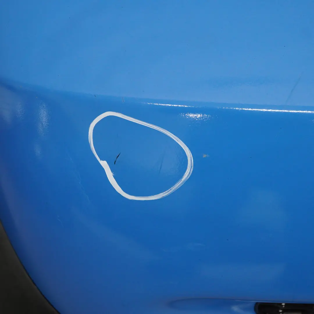 Parachoques Trasero Cooper S Panel Cubierta Azul Pintado para Mini R53 con número de pieza 0029957 Mini R53 Parachoques Trasero Cooper S Panel Cubierta Azul Pintado - SKU 0029957-BLUE - Número de pieza 0029957