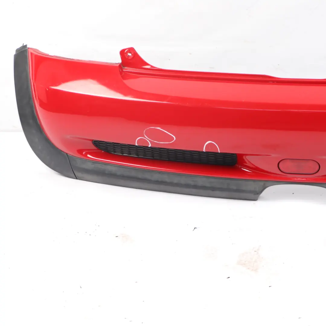 Mini R53 Rear Bumper Trim Cooper S Complete Trim Panel Cover Chili Red - 851 - SKU 0029957-CHRED - Part number 0029957