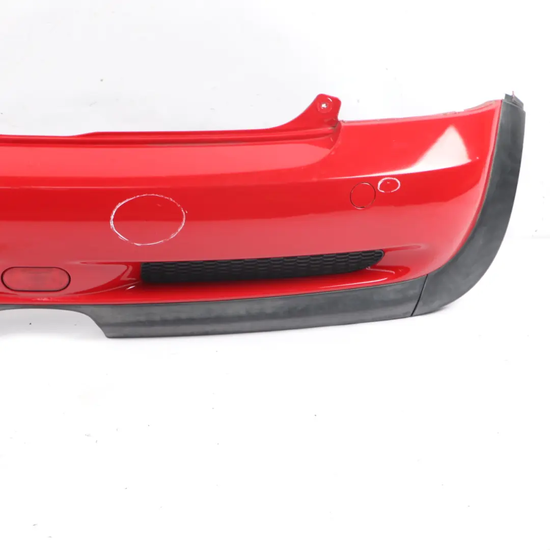 Mini R53 Rear Bumper Trim Cooper S Complete Trim Panel Cover Chili Red - 851 - SKU 0029957-CHRED - Part number 0029957