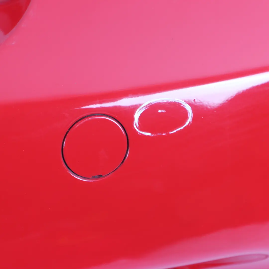 Mini R53 Rear Bumper Trim Cooper S Complete Trim Panel Cover Chili Red - 851 - SKU 0029957-CHRED - Part number 0029957