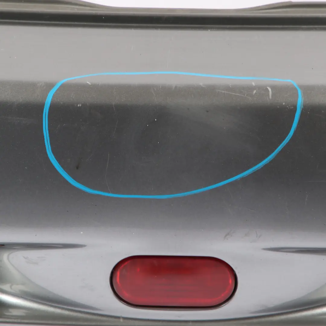 Bumper Panel Dark Silver Metallic - 871 to Mini Cooper S R53 Rear with Part number 0029957 Mini Cooper S R53 Rear Bumper Panel Dark Silver Metallic - 871 - SKU 0029957-DS2 - Part number 0029957