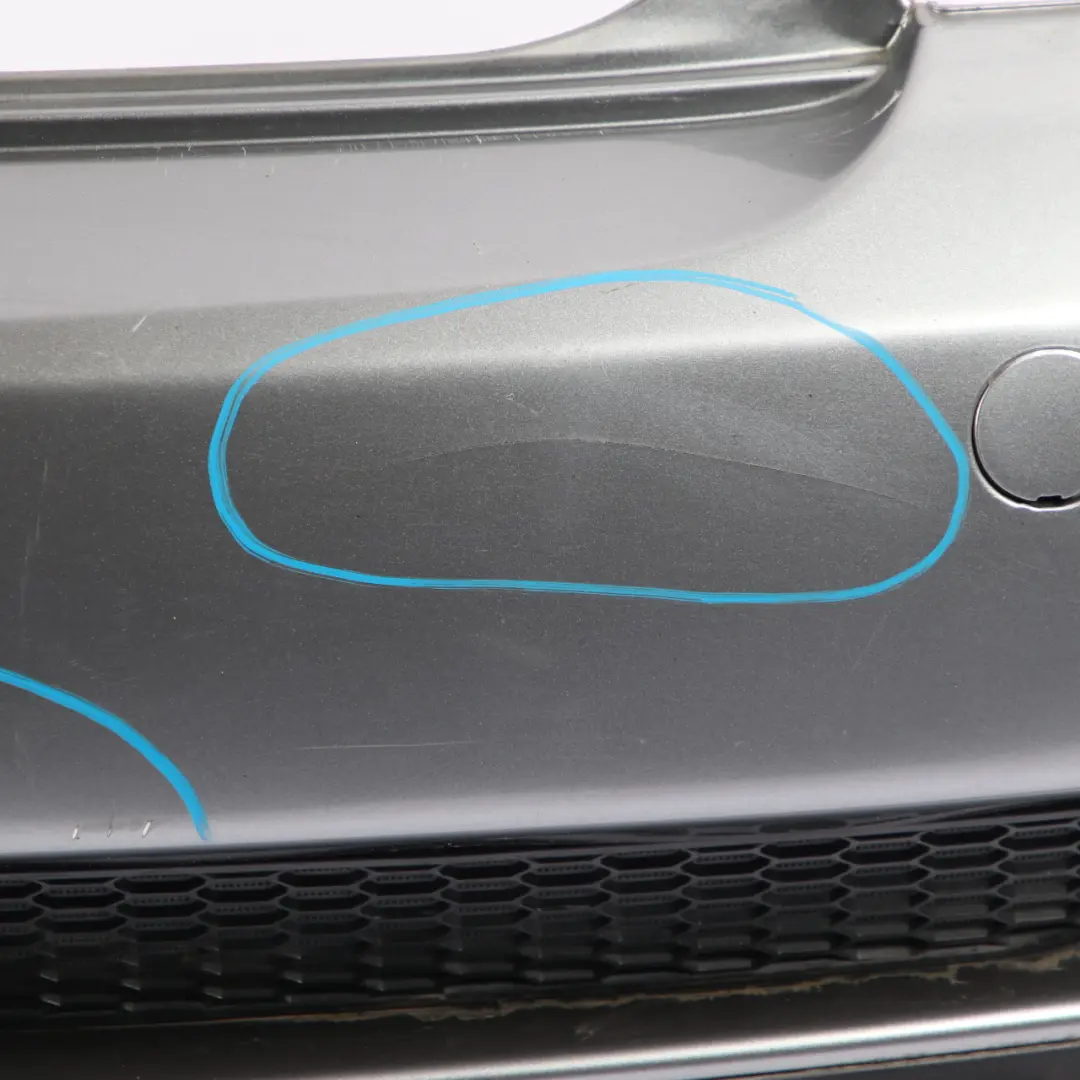 Bumper Panel Dark Silver Metallic - 871 to Mini Cooper S R53 Rear with Part number 0029957 Mini Cooper S R53 Rear Bumper Panel Dark Silver Metallic - 871 - SKU 0029957-DS2 - Part number 0029957