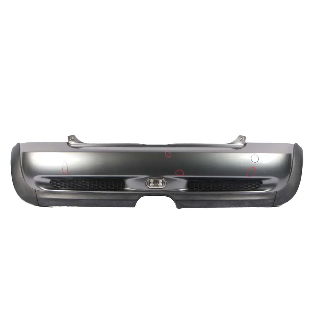 Bumper Panel Dark Silver Metallic - 871 to Mini Cooper S R53 Rear with Part number 0029957 Mini Cooper S R53 Rear Bumper Panel Dark Silver Metallic - 871 - SKU 0029957-DS3 - Part number 0029957