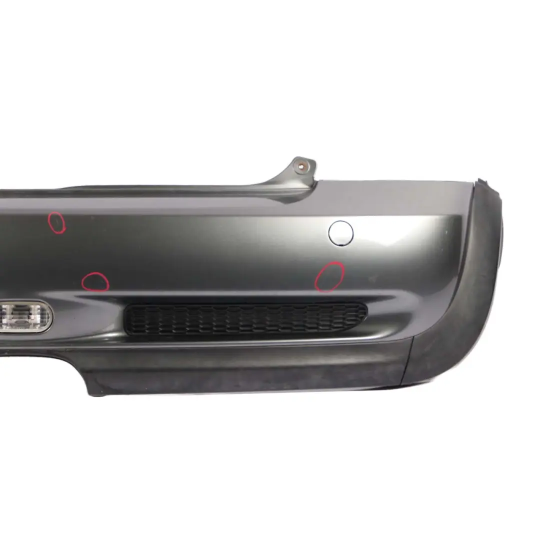 Bumper Panel Dark Silver Metallic - 871 to Mini Cooper S R53 Rear with Part number 0029957 Mini Cooper S R53 Rear Bumper Panel Dark Silver Metallic - 871 - SKU 0029957-DS3 - Part number 0029957