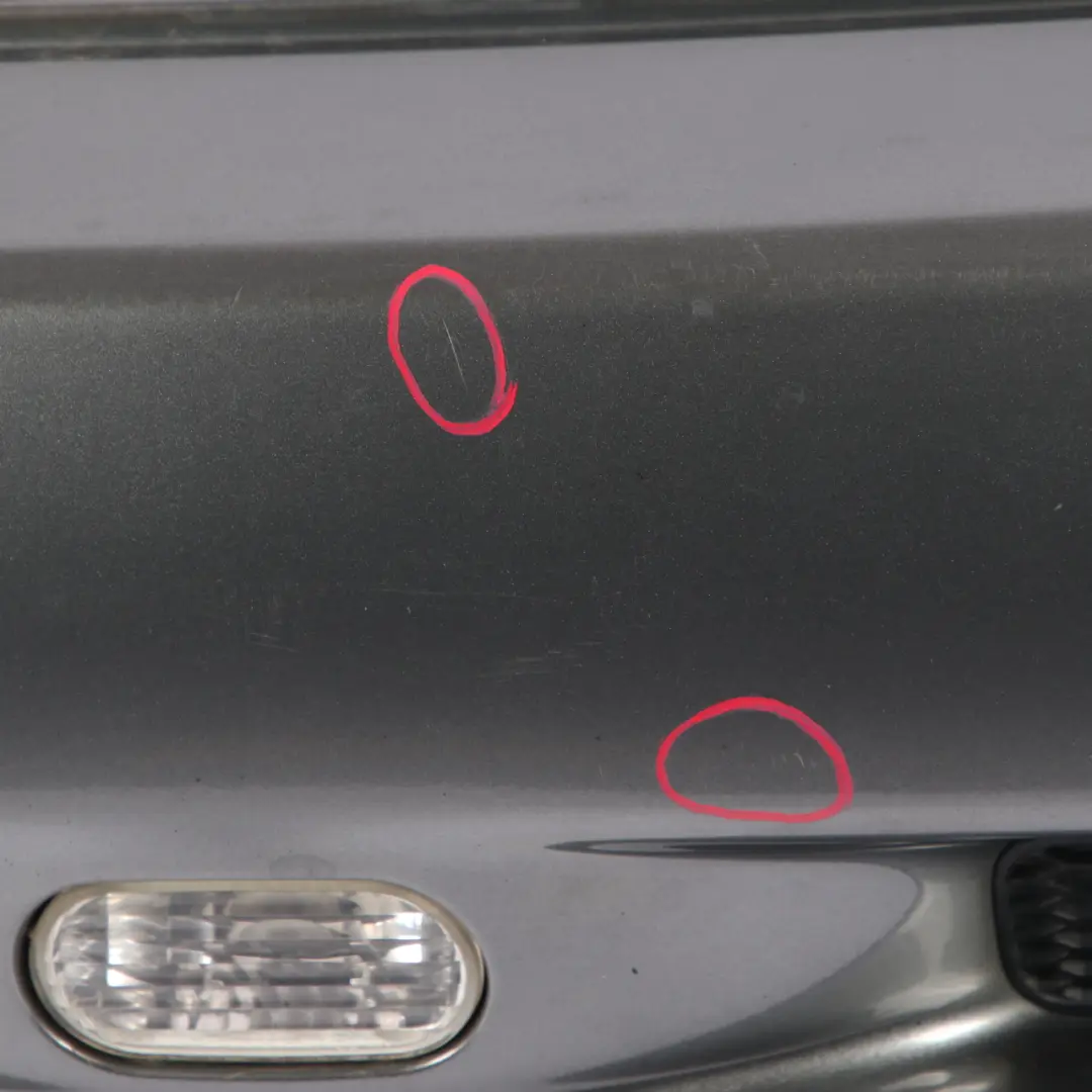 Bumper Panel Dark Silver Metallic - 871 to Mini Cooper S R53 Rear with Part number 0029957 Mini Cooper S R53 Rear Bumper Panel Dark Silver Metallic - 871 - SKU 0029957-DS3 - Part number 0029957