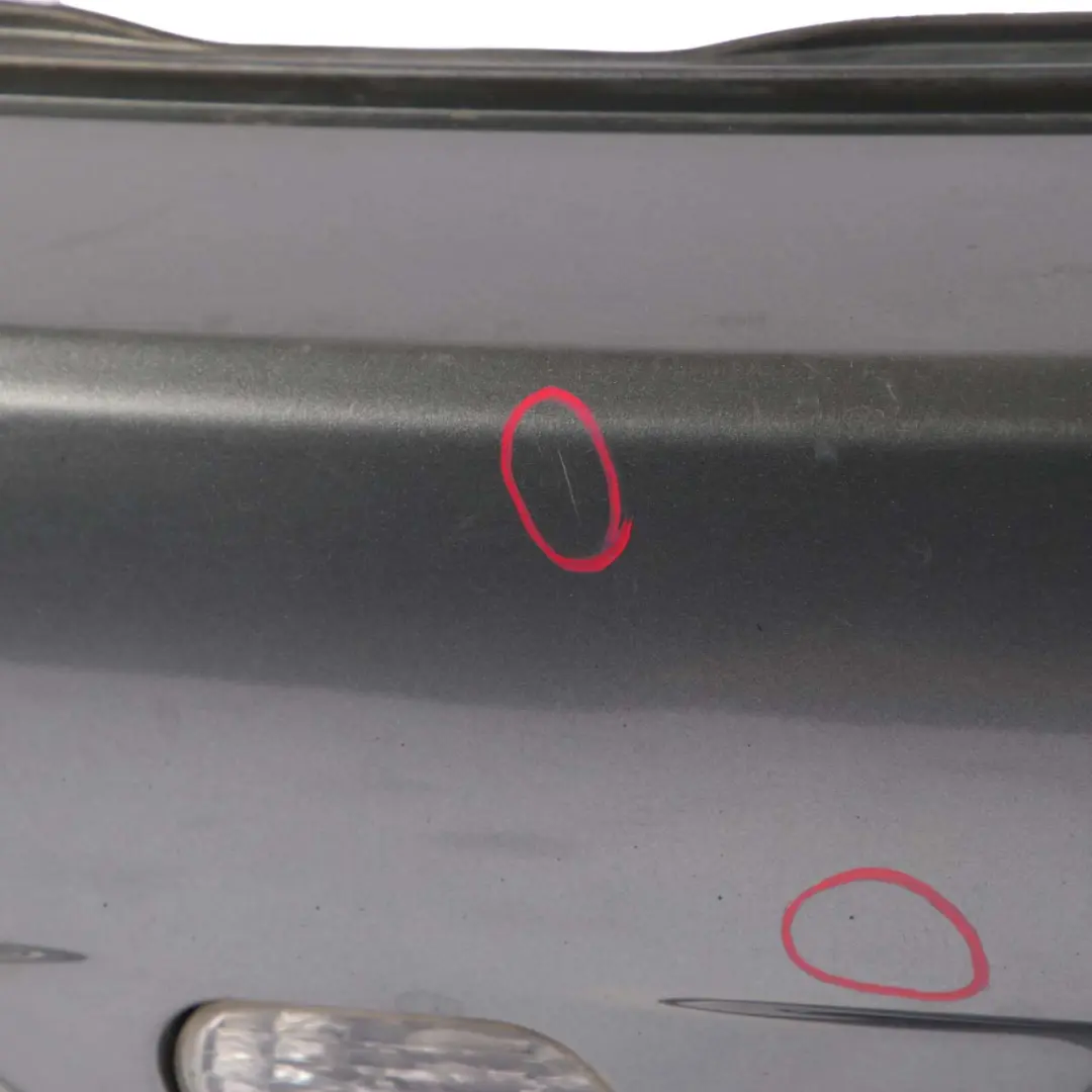 Bumper Panel Dark Silver Metallic - 871 to Mini Cooper S R53 Rear with Part number 0029957 Mini Cooper S R53 Rear Bumper Panel Dark Silver Metallic - 871 - SKU 0029957-DS3 - Part number 0029957