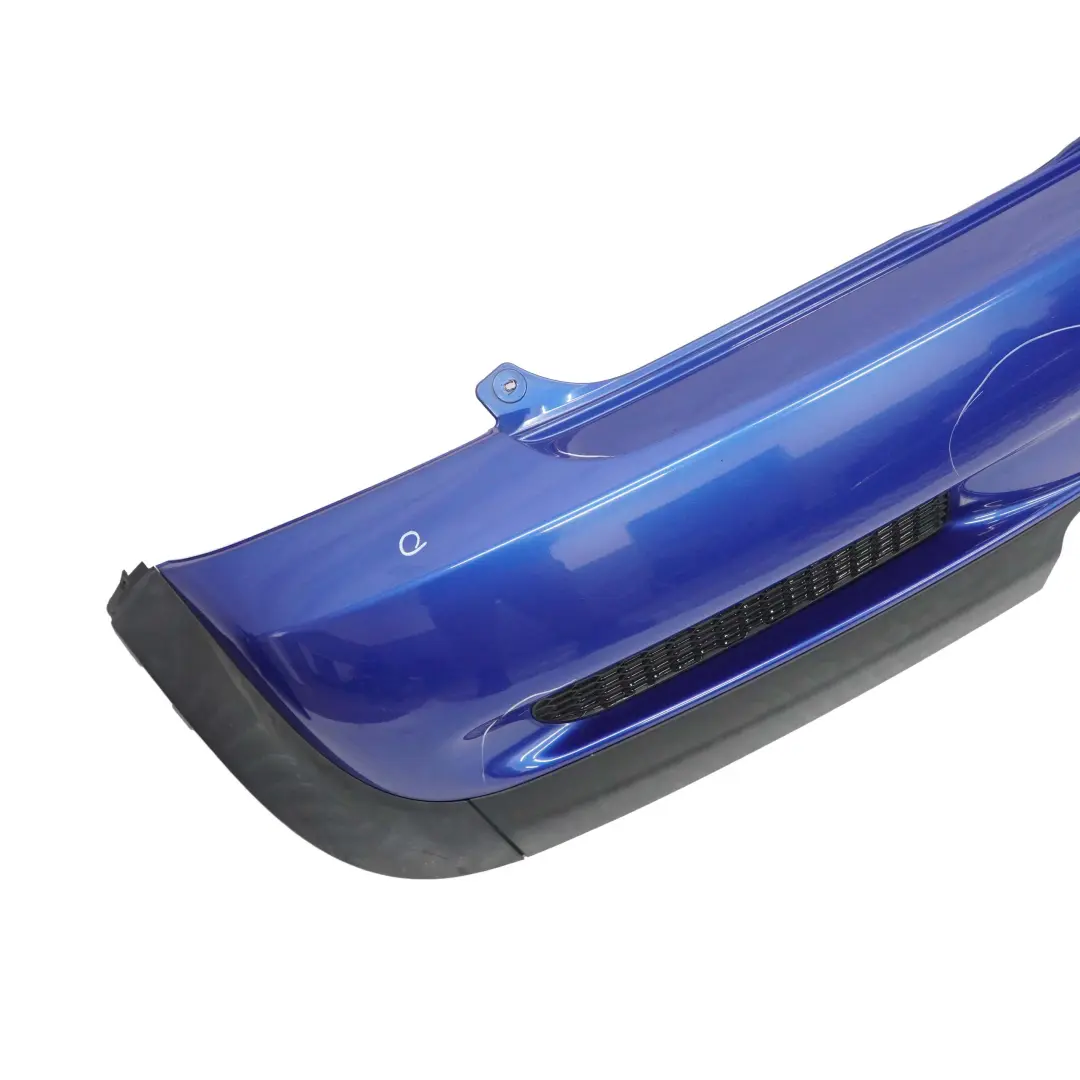 Bumper Panel Hyper Blue Metallic - A28 to Mini R53 Cooper S Rear with Part number 0029957 Mini R53 Cooper S Rear Bumper Panel Hyper Blue Metallic - A28 - SKU 0029957-HYB - Part number 0029957