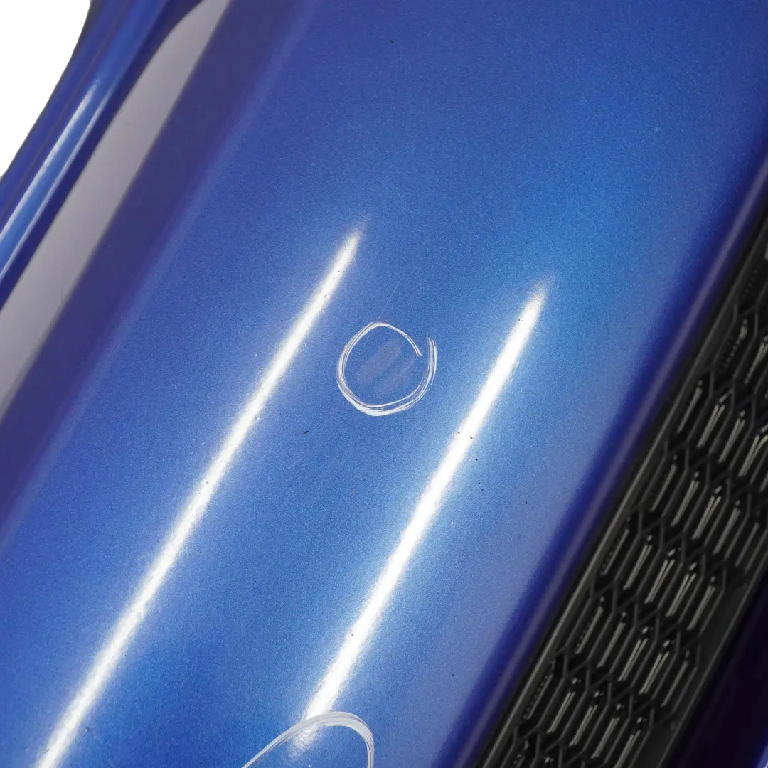 Bumper Panel Hyper Blue Metallic - A28 to Mini R53 Cooper S Rear with Part number 0029957 Mini R53 Cooper S Rear Bumper Panel Hyper Blue Metallic - A28 - SKU 0029957-HYB - Part number 0029957