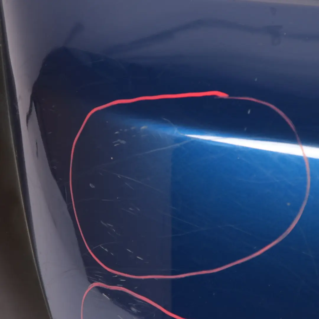 Complete Rear Bumper Panel Indi Blue Metallic - 862 to Mini Cooper S R53 with Part number 0029957 Mini Cooper S R53 Complete Rear Bumper Panel Indi Blue Metallic - 862 - SKU 0029957-IB - Part number 0029957