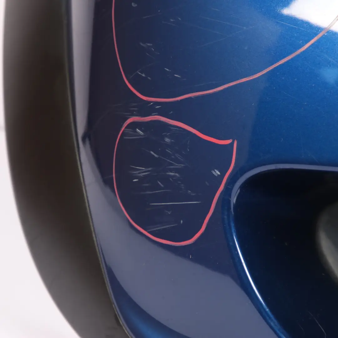 Complete Rear Bumper Panel Indi Blue Metallic - 862 to Mini Cooper S R53 with Part number 0029957 Mini Cooper S R53 Complete Rear Bumper Panel Indi Blue Metallic - 862 - SKU 0029957-IB - Part number 0029957