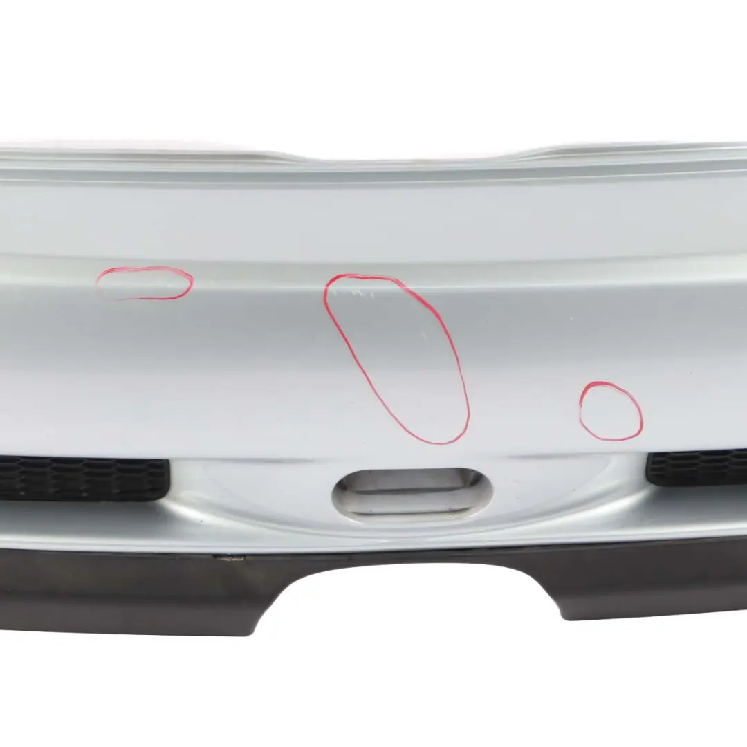 Bumper Mini R53 Cooper S Complete Panel Pure Silver Metallic - 900 to Rear with Part number 0029957 Rear Bumper Mini R53 Cooper S Complete Panel Pure Silver Metallic - 900 - SKU 0029957-PS2 - Part number 0029957