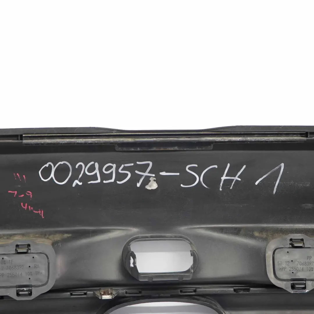 Mini R53 Cooper S Stossfänger Stossstange Hinten Schwarz 2 - 668 - SKU 0029957-SCH1 - Teilenummer 0029957