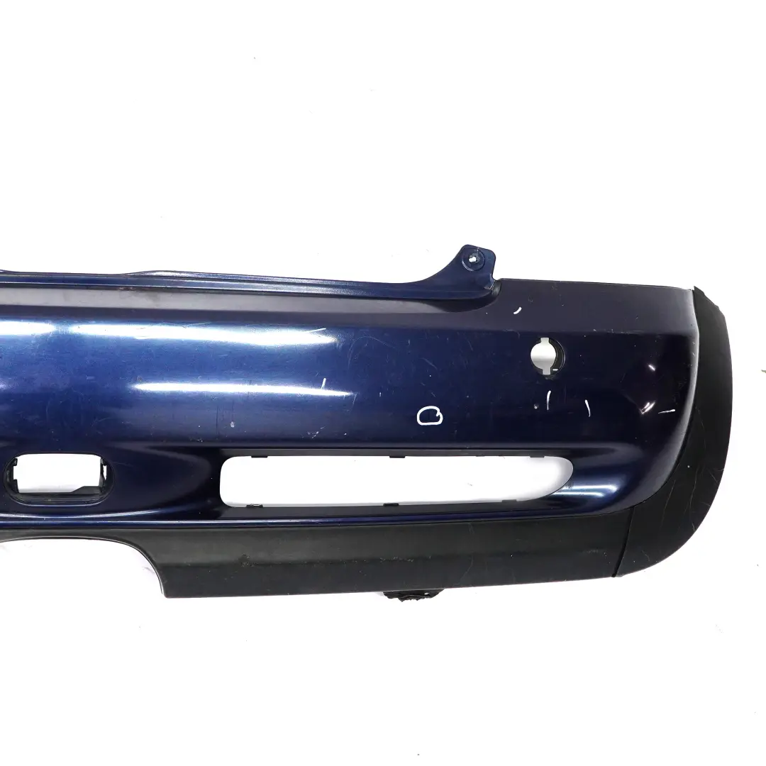 Mini R53 Cooper S Parachoques Trasero Space Blue Azul Espacial Metalizado - A49 - SKU 0029957-SPA - Número de pieza 0029957