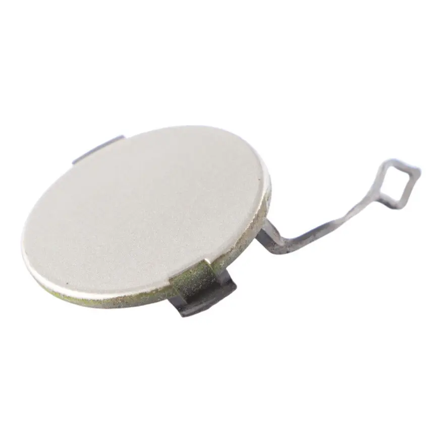 Towing Eye Cover Mini R50 R52 R53 Rear Bumper Hook Flap Cap Sparkling Silver A60 to with Part number 0029958 Towing Eye Cover Mini R50 R52 R53 Rear Bumper Hook Flap Cap Sparkling Silver A60 - SKU 0029958-SS - Part number 0029958