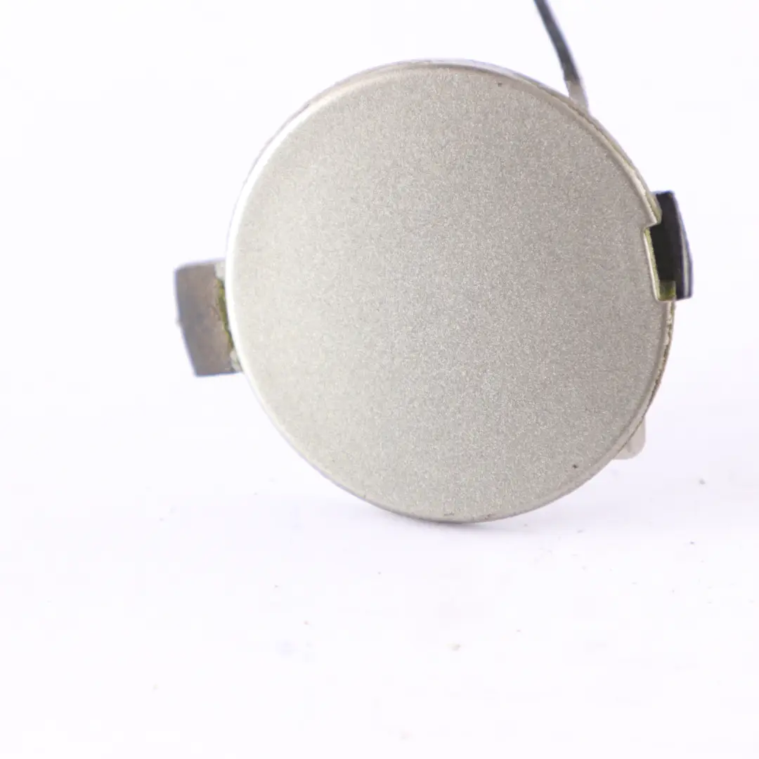 Towing Eye Cover Mini R50 R52 R53 Rear Bumper Hook Flap Cap Sparkling Silver A60 to with Part number 0029958 Towing Eye Cover Mini R50 R52 R53 Rear Bumper Hook Flap Cap Sparkling Silver A60 - SKU 0029958-SS - Part number 0029958