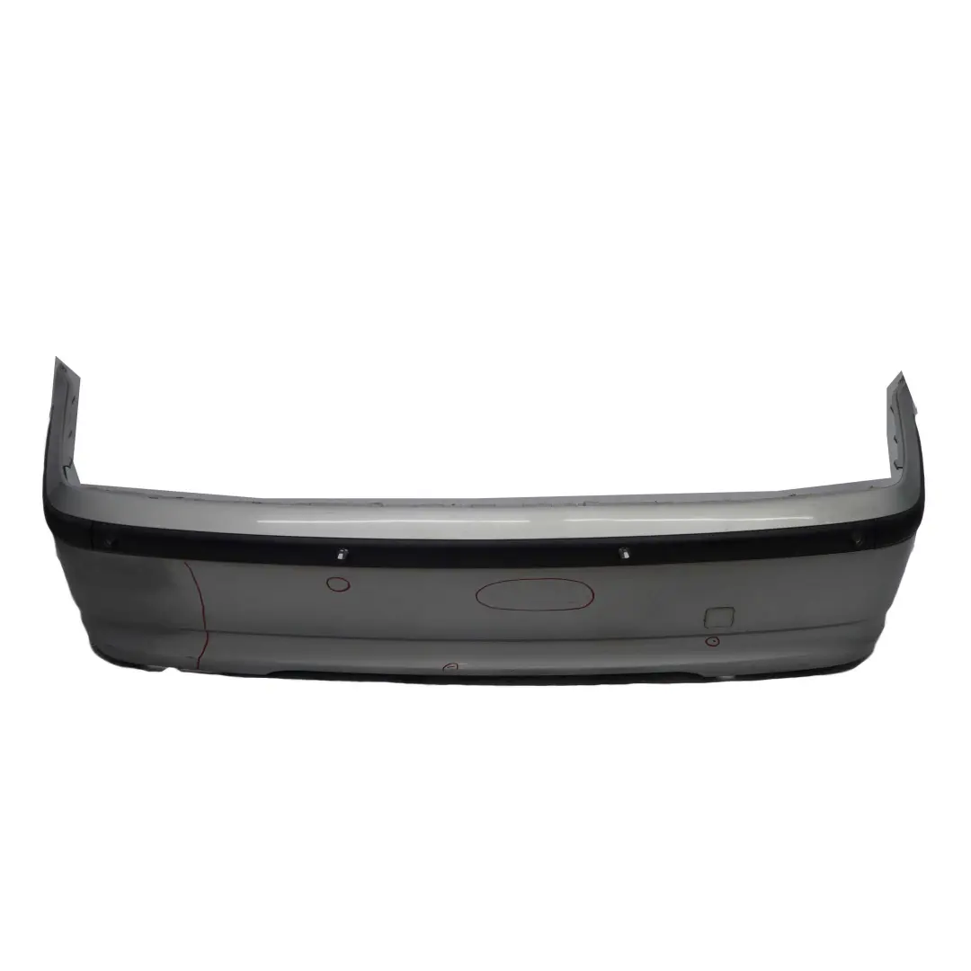 BMW 3 E46 Stossfänger Abdeckung Hinten PDC Titansilber Metallic - 354 - SKU 0030350-TS - Teilenummer 0030350
