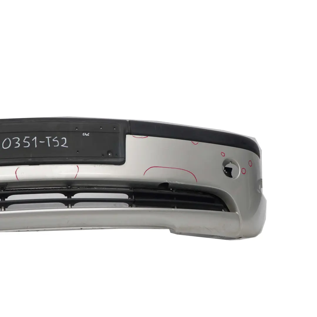 Front Bumper Trim Panel Titansilber Silver - 354 to BMW 3 E46 Saloon Touring 2 with Part number 0030351 BMW 3 E46 Saloon Touring 2 Front Bumper Trim Panel Titansilber Silver - 354 - SKU 0030351-TS2 - Part number 0030351