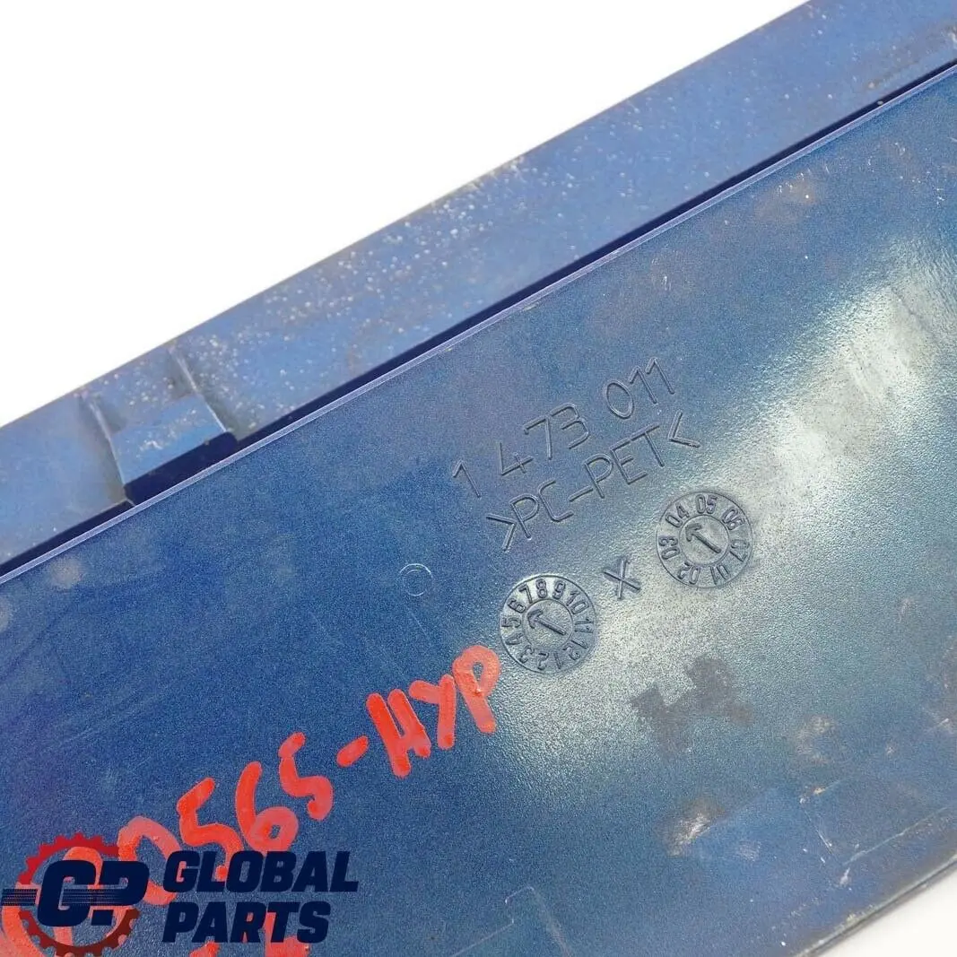 Mini Cooper S R53 Lascia Lembo Anteriore Hyper Blue Metallizzato - A28 1473011 - SKU 0030565-HYB - Numero di parte 0030565