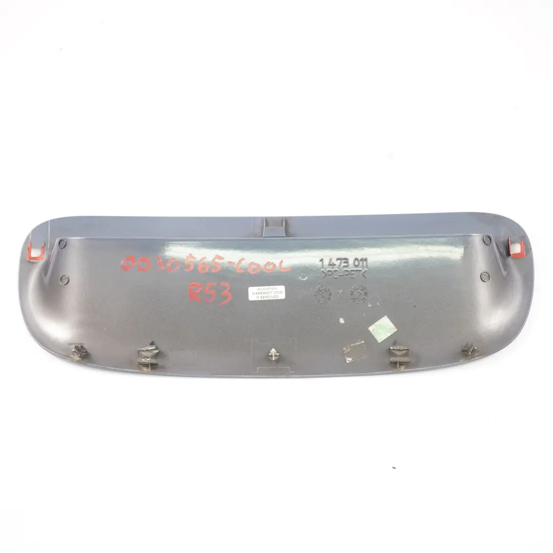 Hood Bonnet Scoop Cooper S Air Inlet Grille Cool Blue - A27 1473011 to Mini R53 with Part number 0030565 Mini R53 Hood Bonnet Scoop Cooper S Air Inlet Grille Cool Blue - A27 1473011 - SKU 0030565-COOL - Part number 0030565