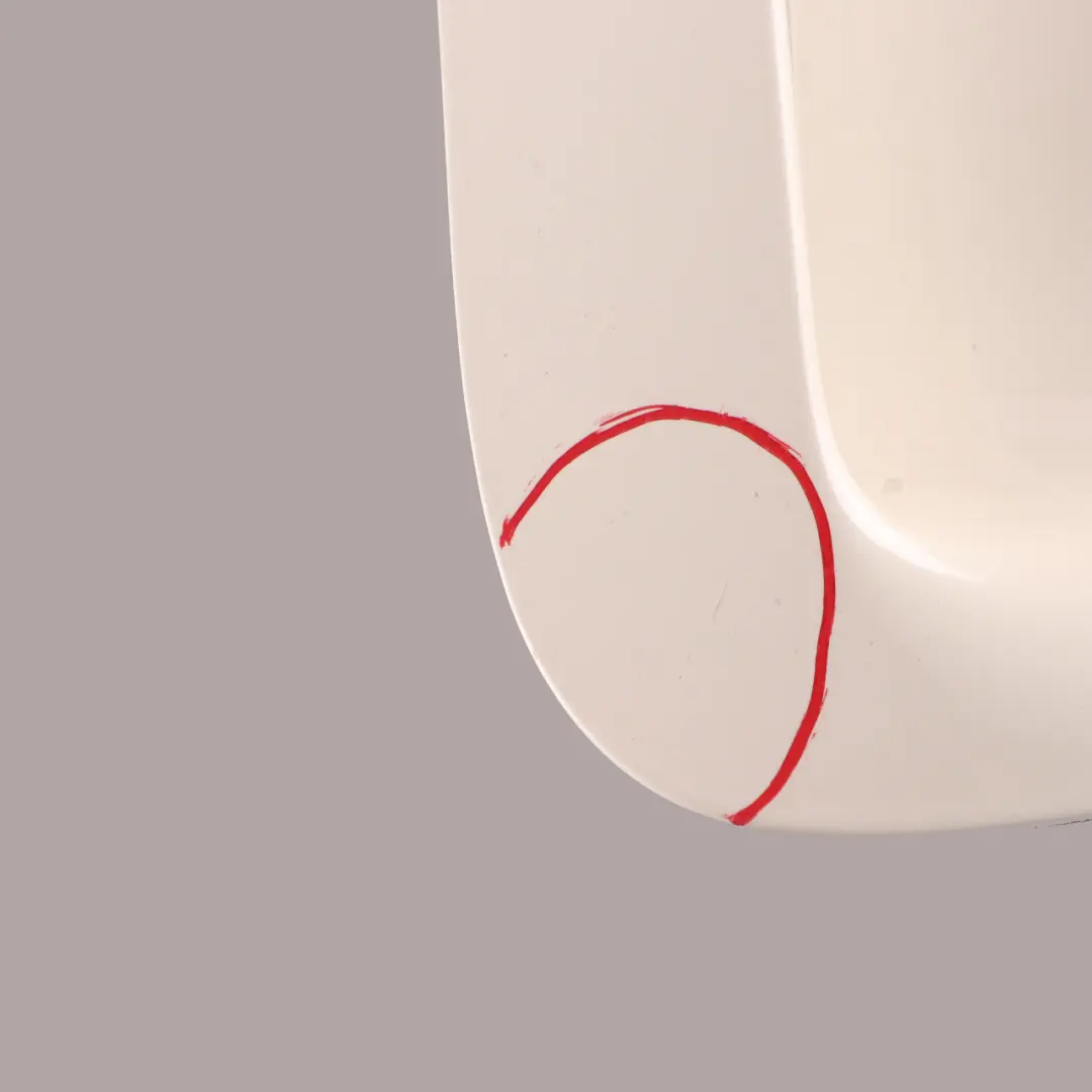 Inlet Channel Cooper S Grille Bonnet Hood Scoop Pepper White - 850 to Mini R53 Air with Part number 0030565 Mini R53 Air Inlet Channel Cooper S Grille Bonnet Hood Scoop Pepper White - 850 - SKU 0030565-PW - Part number 0030565