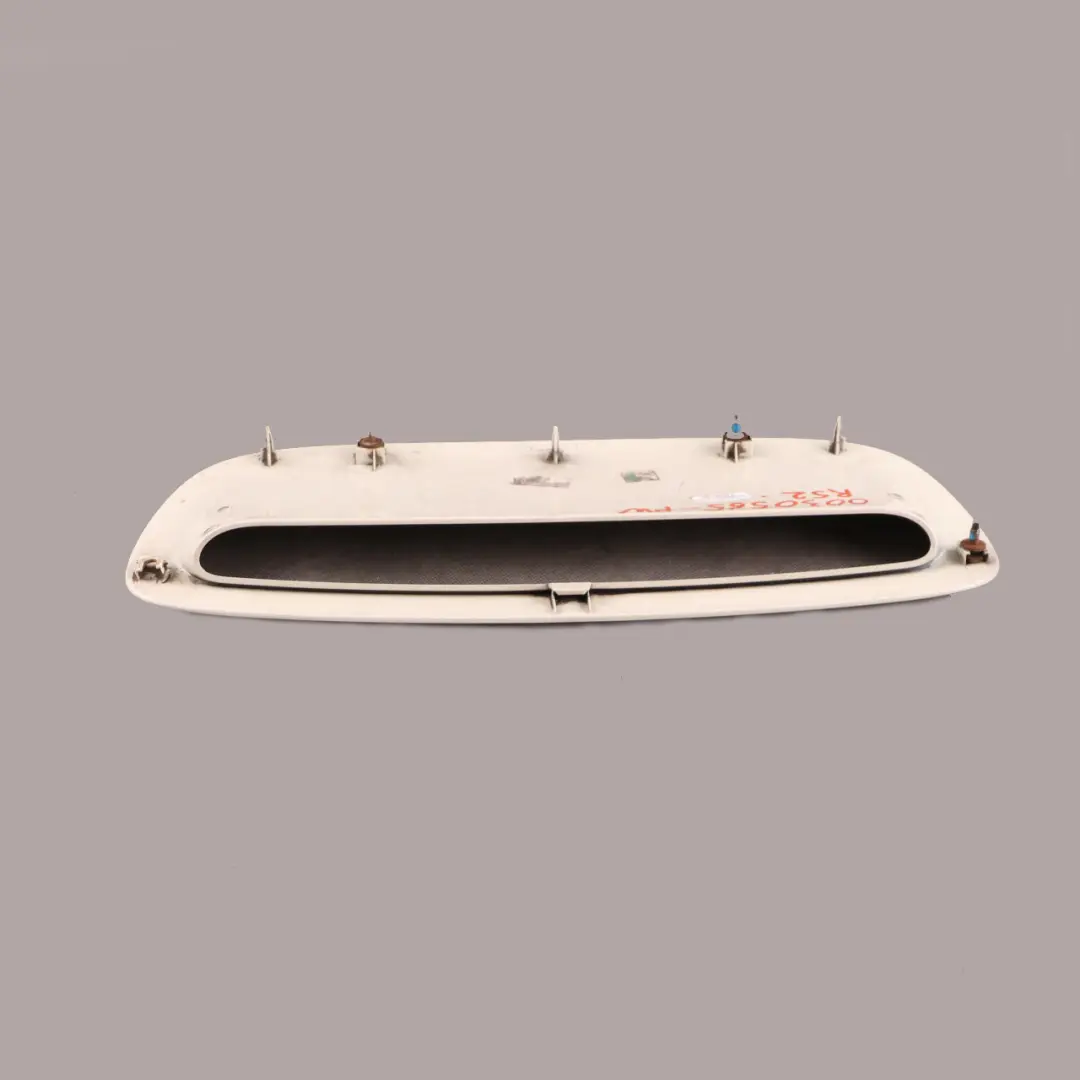 Mini R53 Air Inlet Channel Cooper S Grille Bonnet Hood Scoop Pepper White - 850 - SKU 0030565-PW - Part number 0030565