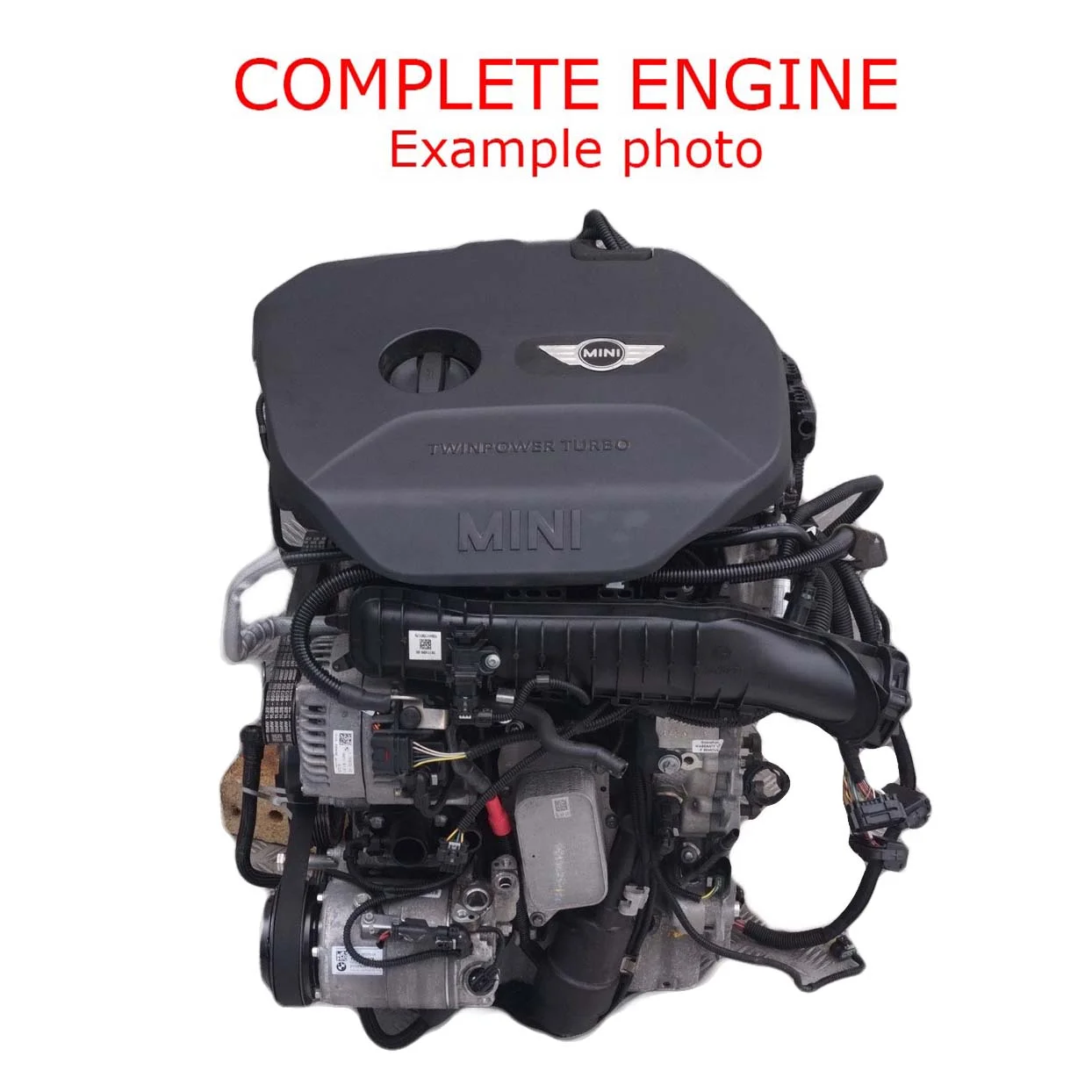 Mini One F55 F56 F57 Bare Engine B38A12A Petrol B38 with 34k miles SKU 003071 - Part number 0003071