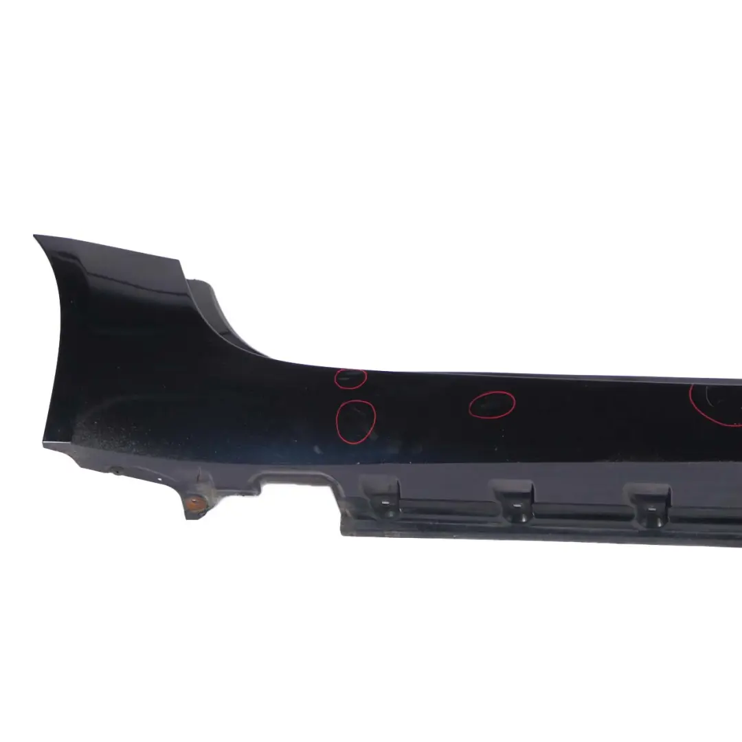 Right O/S Sill Strip Skirt Kick Panel Carbonschwarz Black - 416 to BMW Z4 E85 E86 with Part number 0031108 BMW Z4 E85 E86 Right O/S Sill Strip Skirt Kick Panel Carbonschwarz Black - 416 - SKU 0031108-CAR - Part number 0031108