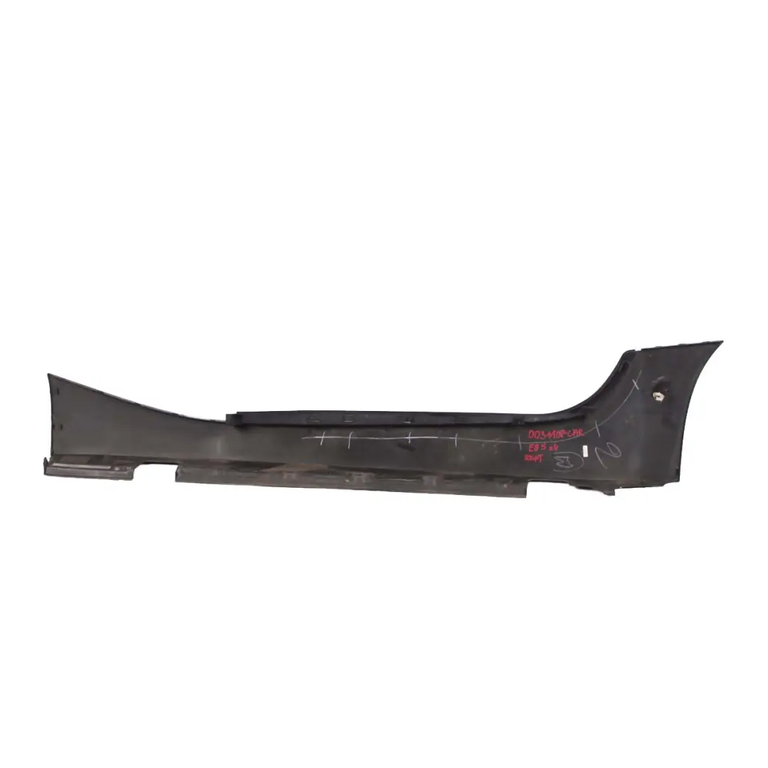 Right O/S Sill Strip Skirt Kick Panel Carbonschwarz Black - 416 to BMW Z4 E85 E86 with Part number 0031108 BMW Z4 E85 E86 Right O/S Sill Strip Skirt Kick Panel Carbonschwarz Black - 416 - SKU 0031108-CAR - Part number 0031108