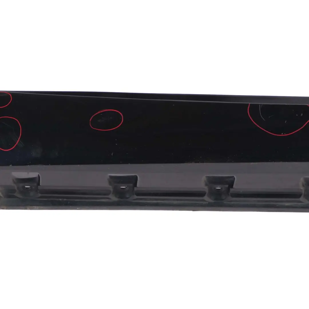 Right O/S Sill Strip Skirt Kick Panel Carbonschwarz Black - 416 to BMW Z4 E85 E86 with Part number 0031108 BMW Z4 E85 E86 Right O/S Sill Strip Skirt Kick Panel Carbonschwarz Black - 416 - SKU 0031108-CAR - Part number 0031108