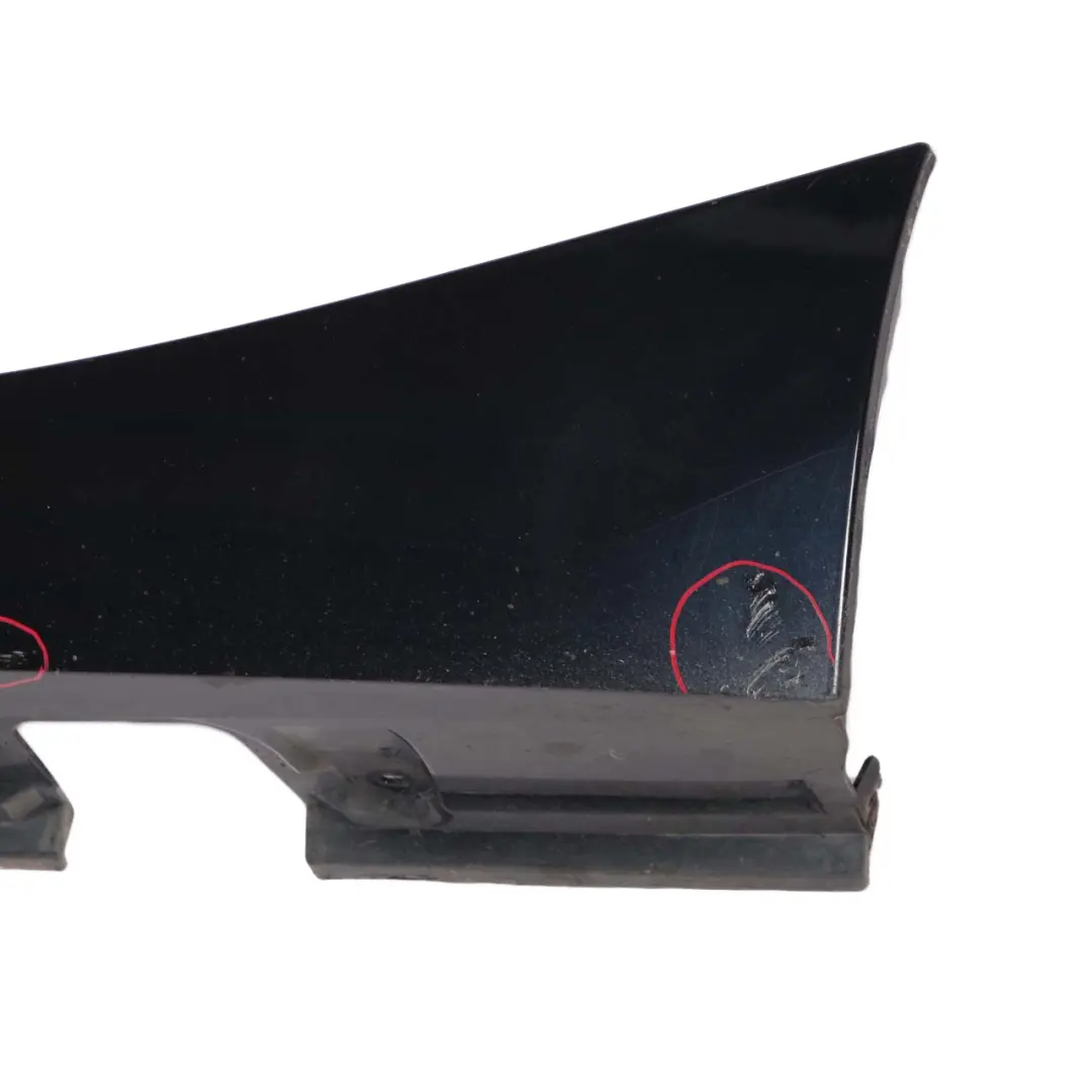 Right O/S Sill Strip Skirt Kick Panel Carbonschwarz Black - 416 to BMW Z4 E85 E86 with Part number 0031108 BMW Z4 E85 E86 Right O/S Sill Strip Skirt Kick Panel Carbonschwarz Black - 416 - SKU 0031108-CAR - Part number 0031108