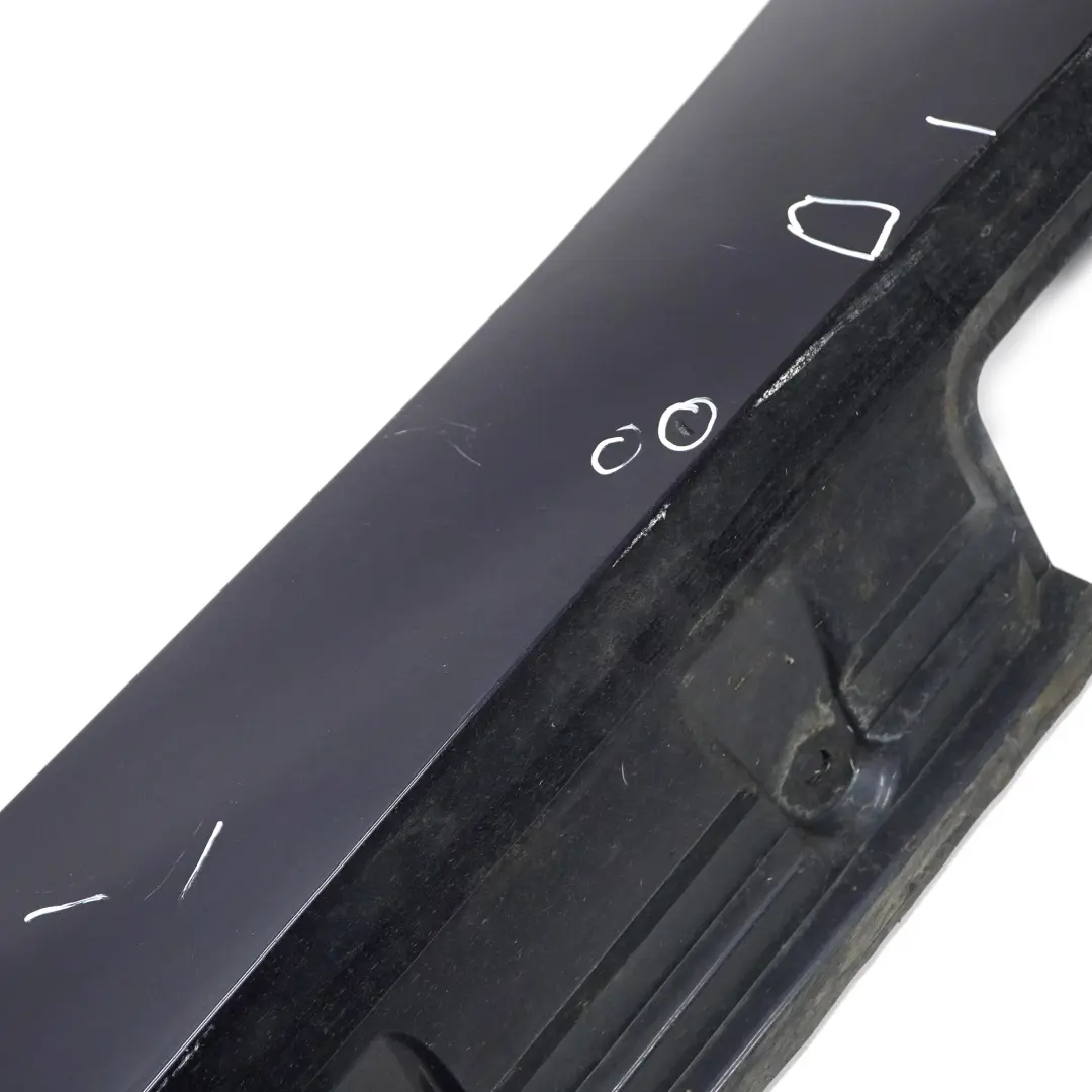 BMW Z4 E85 E86 Right O/S Sill Strip Skirt Kick Panel Monacoblau Blue - A35 - SKU 0031108-MB - Part number 0031108