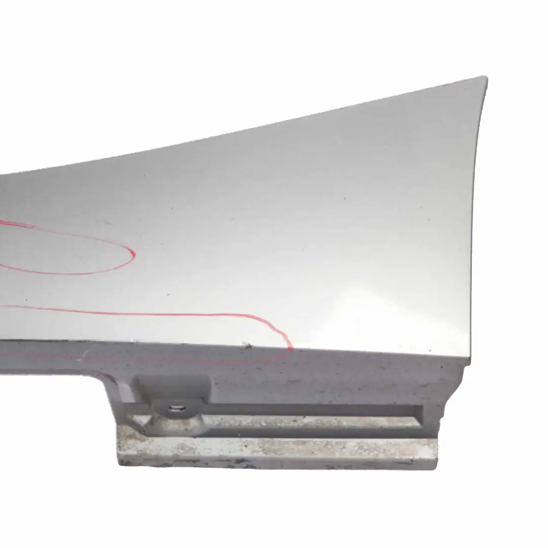 Side Skirt Right O/S Sill Strip Kick Panel Silbergrau Silver Grey A08 to BMW Z4 E85 with Part number 0031108 BMW Z4 E85 Side Skirt Right O/S Sill Strip Kick Panel Silbergrau Silver Grey A08 - SKU 0031108-SBG - Part number 0031108