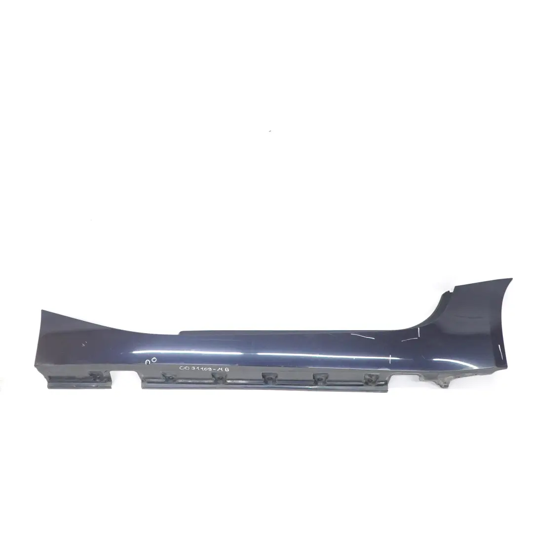 BMW Z4 E85 E86 Izquierda N / Sill Tira Faldon Lateral Panel Monacoblau Azul - SKU 0031109-MB - Número de pieza 0031109