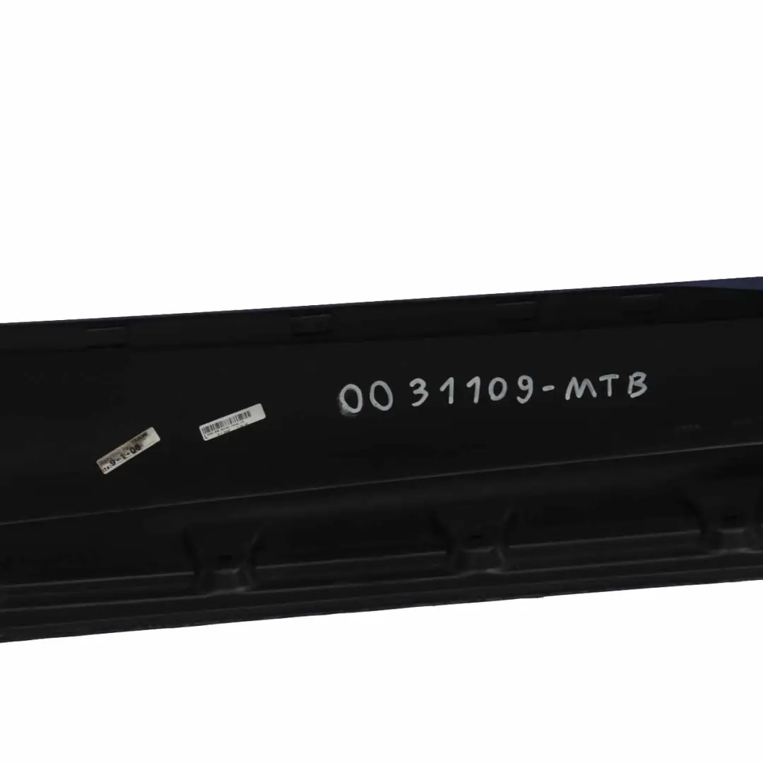 BMW Z4 E85 E86 Izquierda Tira Cubierta Faldón Lateral Panel Montegoblau Azul A51 - SKU 0031109-MTB - Número de pieza 0031109