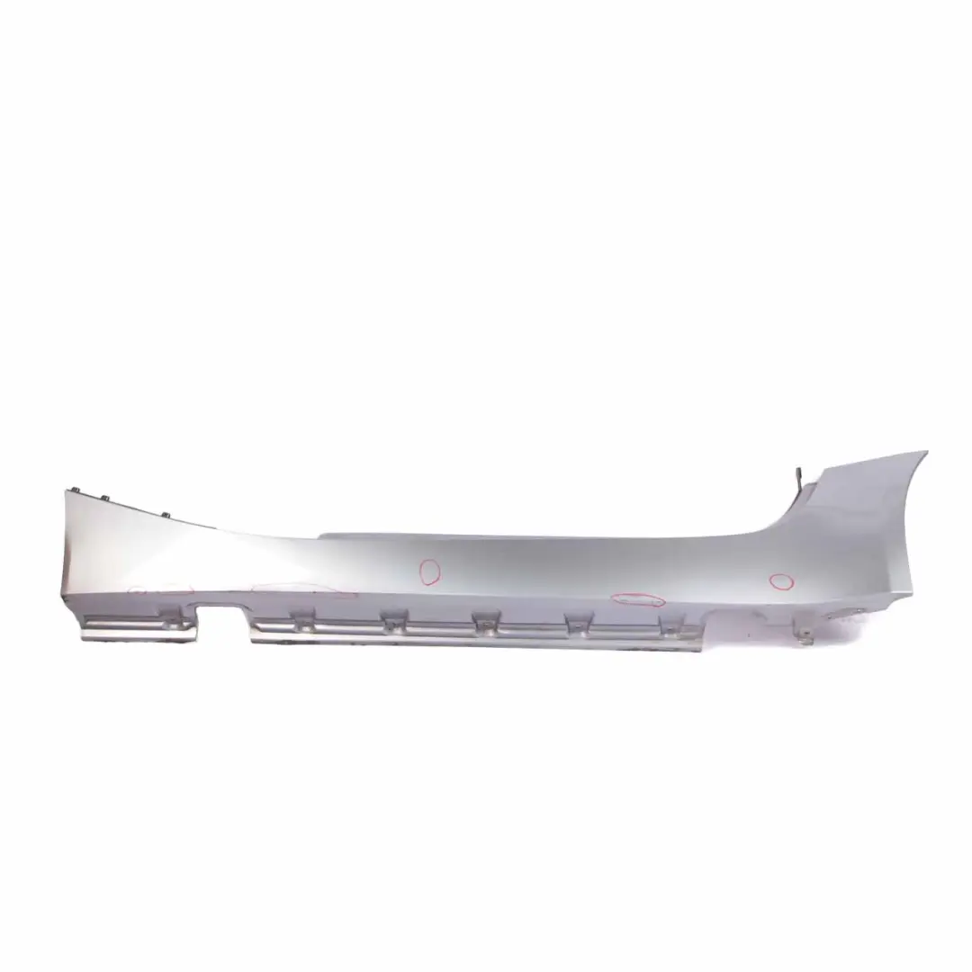 BMW Z4 E85 Side Skirt Left N/S Sill Strip Panel Silbergrau Silver Grey - A08 - SKU 0031109-SBG - Part number 0031109