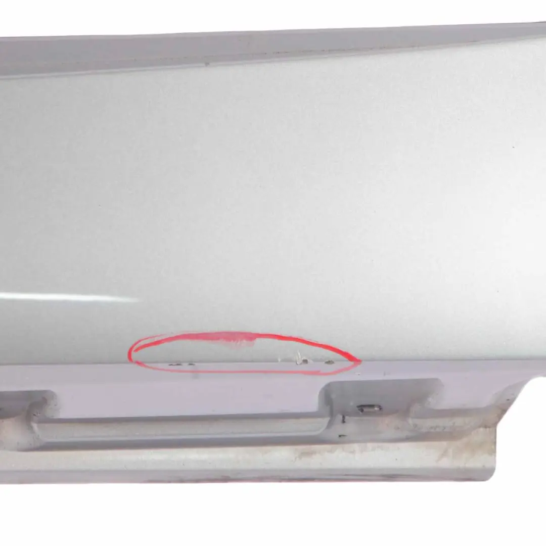 BMW Z4 E85 Side Skirt Left N/S Sill Strip Panel Silbergrau Silver Grey - A08 - SKU 0031109-SBG - Part number 0031109