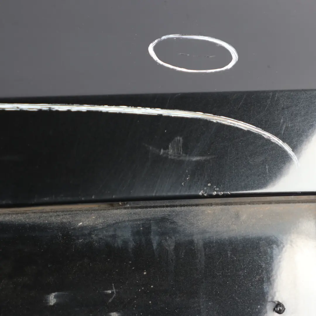 BMW Z4 E85 Rear Bumper Trim Panel Black Sapphire Metallic - 475 - SKU 0031136-BS1 - Part number 0031136