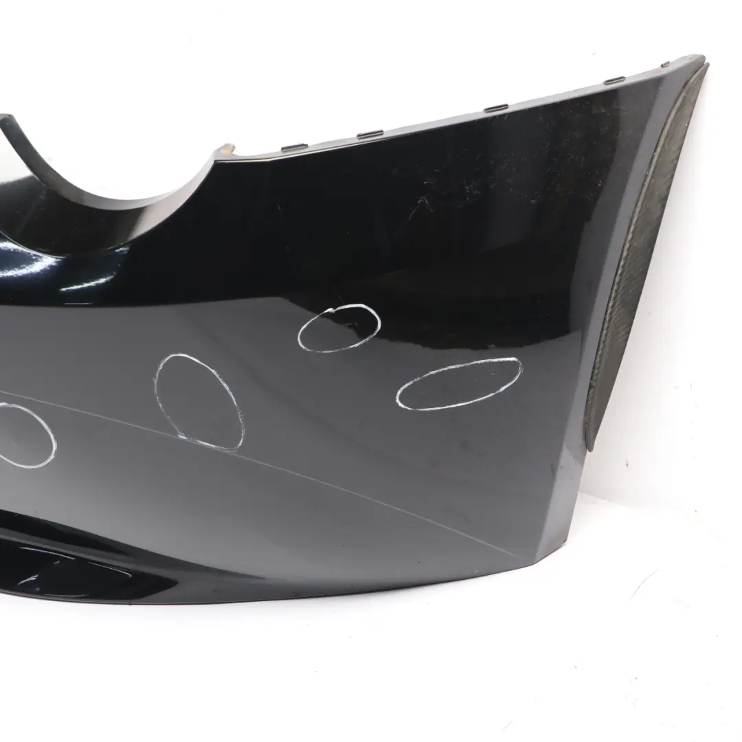 BMW Z4 E85 Rear Bumper Trim Panel Black Sapphire Metallic - 475 - SKU 0031136-BS1 - Part number 0031136