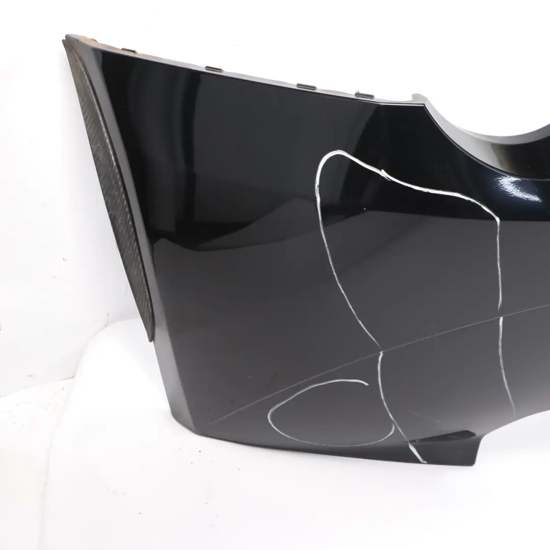 BMW Z4 E85 Rear Bumper Trim Panel Black Sapphire Metallic - 475 - SKU 0031136-BS1 - Part number 0031136