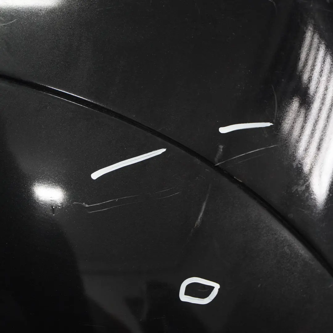 BMW Z4 E85 Rear Bumper Trim Panel Black Sapphire Metallic - 475 - SKU 0031136-BS - Part number 0031136