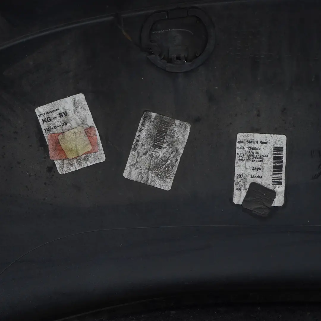 Bumper Trim Panel Sterlinggrau Sterling Grey - 472 to BMW Z4 E85 Convertible Rear with Part number 0031136 BMW Z4 E85 Convertible Rear Bumper Trim Panel Sterlinggrau Sterling Grey - 472 - SKU 0031136-STG2 - Part number 0031136