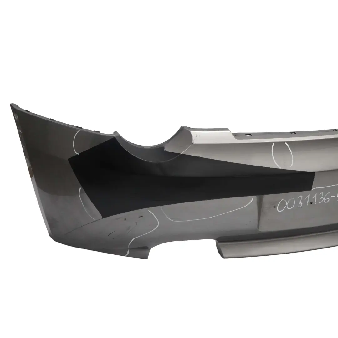 Bumper Trim Panel Sterlinggrau Sterling Grey - 472 to BMW Z4 E85 Convertible Rear with Part number 0031136 BMW Z4 E85 Convertible Rear Bumper Trim Panel Sterlinggrau Sterling Grey - 472 - SKU 0031136-STG2 - Part number 0031136